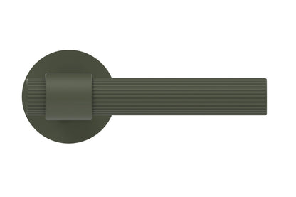 The Green Oxid Natur lever front on with a white background.