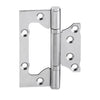 Product image of the IN.05.030.ECO Stainless Steel Hirline Hinge 100x75 on a white background.