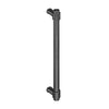 Product picture of the JNF Brooklyn Titanium Black Pull Handle 300mm Pair IN.07.123.300.D.TB on a white background.