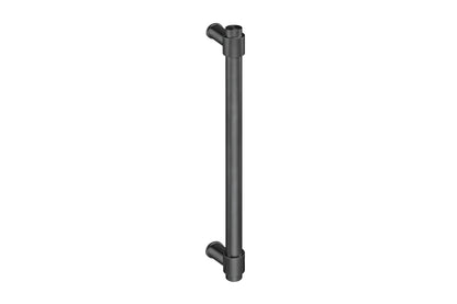 Product picture of the JNF Brooklyn Titanium Black Pull Handle 300mm Pair IN.07.123.300.D.TB on a white background.