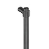 Product image up close of the JNF Brooklyn Titanium Black Pull Handle 300mm Pair IN.07.123.300.D.TB on a white background.