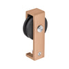 Product image of the JNF Bronze Charriot Barn Door Sliding Kit 1700mm on a white background.