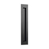 Product image of the Matt Black Flush Pull 300mm by Architectural Choice.