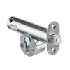 Image of the JNF Euro Deadbolt 50mm Backset Satin Stainless Steel IN.20.154 on a white background.