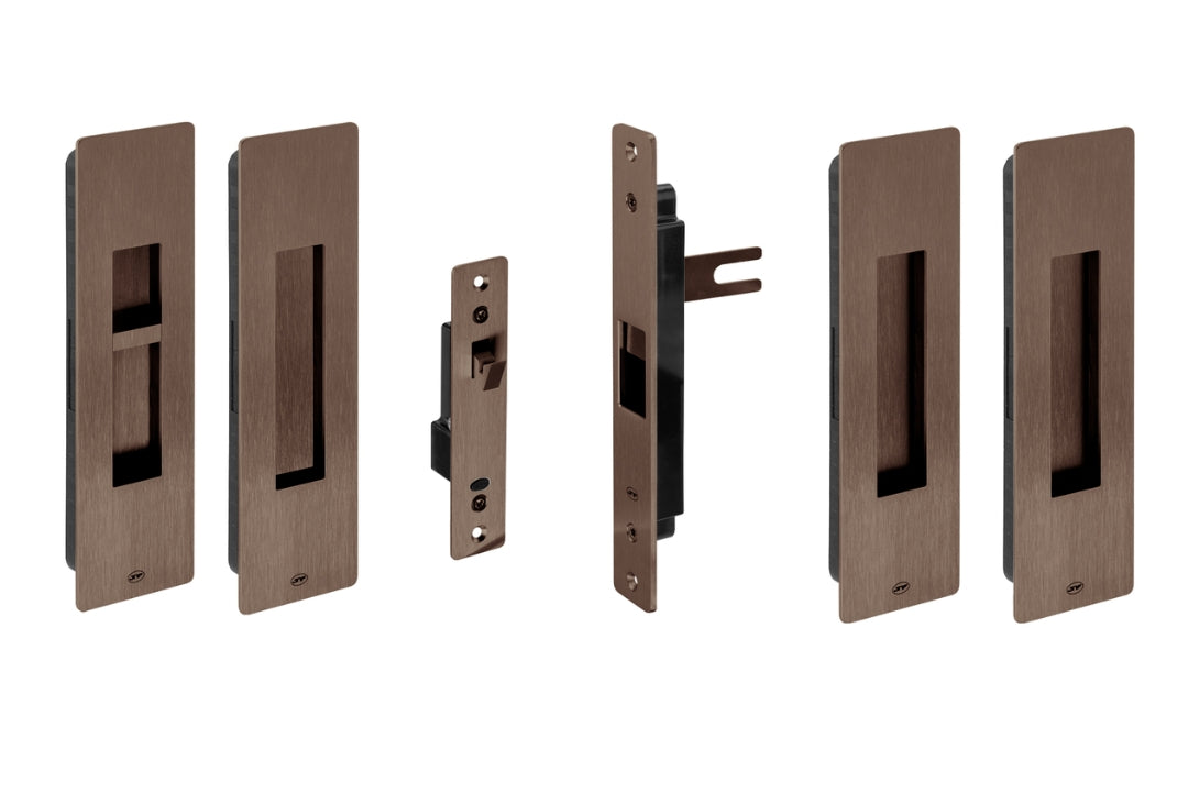 JNF Pendulum Titanium Chocolate Sliding Door Kit