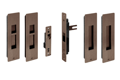 JNF Pendulum Titanium Chocolate Sliding Door Kit