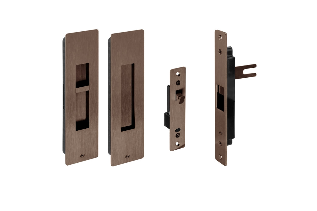 JNF Pendulum Titanium Chocolate Sliding Door Kit