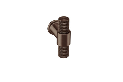 Product picture of the IN.22.152.16.KN.TCH Monaco Antique Brass Cabinet T Knob on a white background.