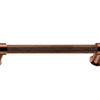 Product picture of the IN.22.153.16.KN.TCO Monaco Copper Cabinet Handle on a white background.