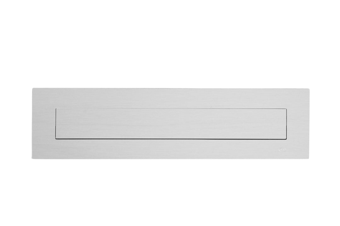 Product image of the Stainless Steel Letter Plate 300mm x 80mm by Architectural Choice.