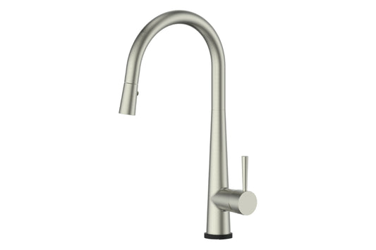 Galiano KONTACT® Sink Mixer in Brushed Nickel – swivel spout mixer for contemporary homes