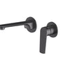 Novi Wall Basin Mixer in Gunmetal – gunmetal wall basin tap for minimalist and industrial bathroom interiors