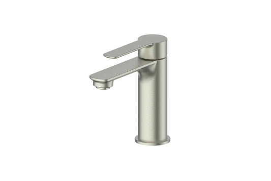 Astro II Basin Mixer in Brushed Nickel – brushed nickel tapware for modern bathroom vanities