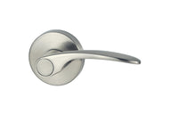 Image of the Nidus Collins Door Brushed Nickel Passage Lever.
