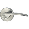Image of the Nidus Collins Door Brushed Nickel Privacy Lever.