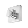 Image of the Chrome Plate Nidus Lonsdale Square Eurobolt Single Cylinder 63x63mm.