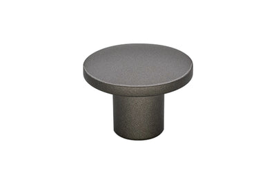 Kethy Yarra Cabinet Knob Matt Graphite – graphite finish knob for contemporary joinery and interiors.