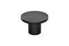Kethy Yarra Cabinet Knob Matt Black – modern round knob for kitchen and bathroom cabinetry.