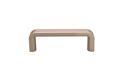 Kethy Byron 128mm Cabinet Handle in Matt Champagne – Elegant pull handle for contemporary cabinetry.