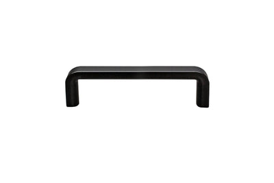 Kethy Byron 128mm Cabinet Handle in Matt Black – Modern cabinet hardware for kitchens and bathrooms.