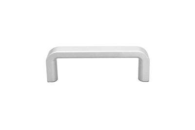 Kethy Byron 128mm Cabinet Handle in Matt Silver – Sleek drawer pull for architectural cabinetry.