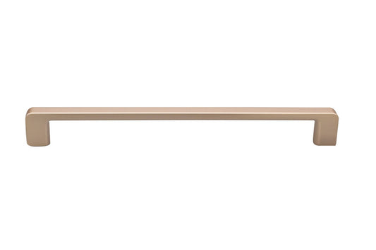 Bega Matt Champagne Cabinet Handle – modern silver cabinet handle for contemporary kitchens, vanities, and custom joinery by Kethy.