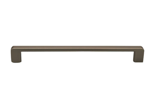 Bega Matt Graphite Cabinet Handle – modern silver cabinet handle for contemporary kitchens, vanities, and custom joinery by Kethy.