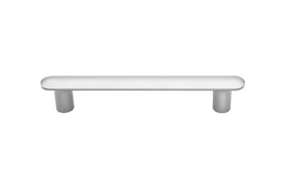 Yarra Matt Silver Cabinet Handle by Kethy 128mm – modern pull handle for kitchen cabinets, wardrobes, and bathroom joinery.
