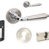 Zanda Oxford Door Lever Handle on Round Rose
