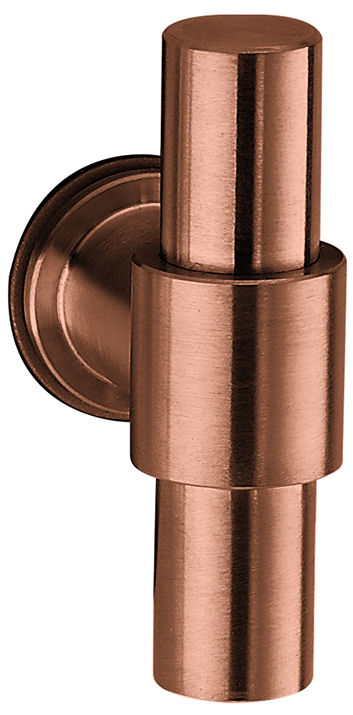 Brooklyn Titanium Copper Cabinet Knob